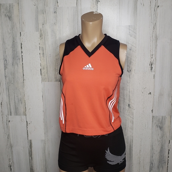 Adidas tank top color block size M - Picture 2 of 11